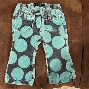 Vintage Mini Boden Teal and Navy Corduroy Pants - 1 1/2 years (18 months)